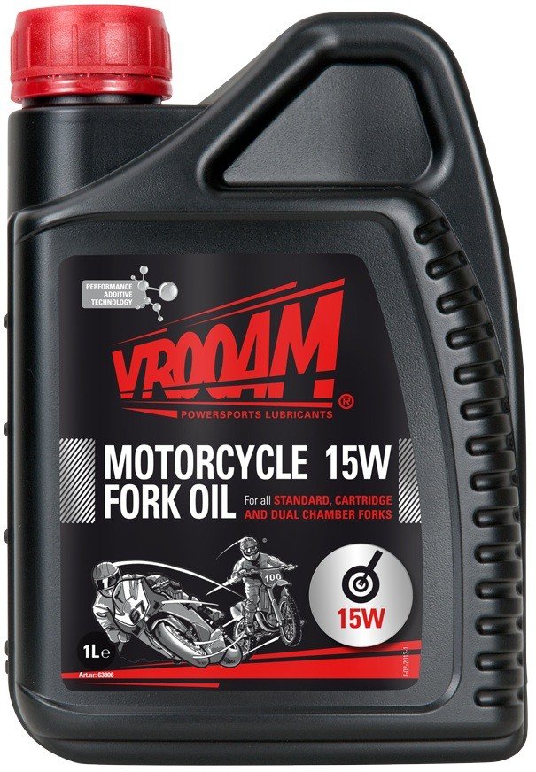VROOAM støddæmperolie 15W 1L