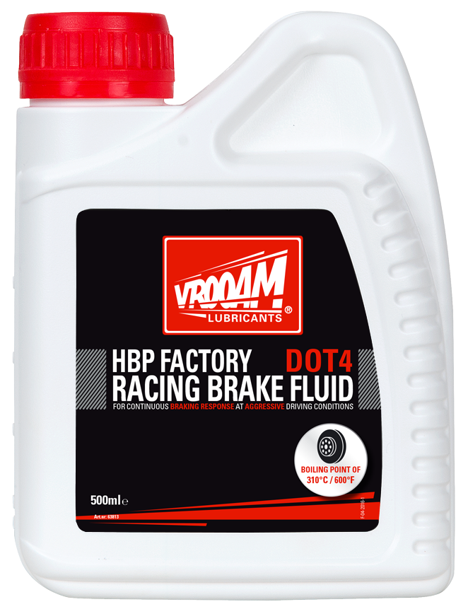 VROOAM Bremsevæske DOT4 HBP Factory 500ml