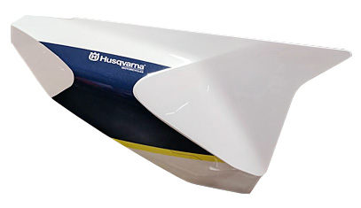 Plastica posteriore destra HUSQVARNA RH 701 Enduro/SM '16-'18 bianca