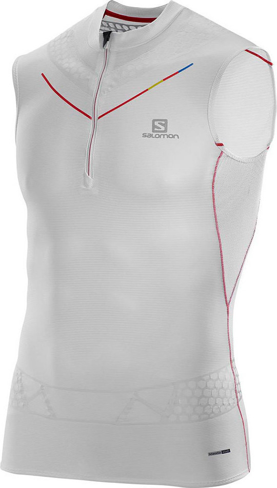 SALOMON ærmeløs trøje S-Lab Exo Tank hvid