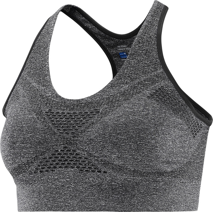 SALOMON sports-bh Medium Impact Bra W sort