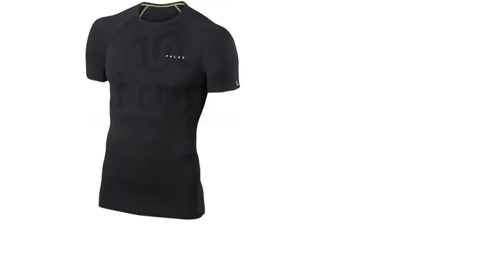 FALKE shirt RU A SS zwart