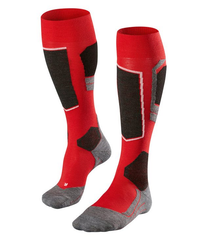 Calze FALKE SK4 rosso/grigio