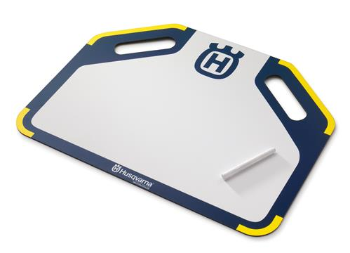 HUSQVARNA rezultatų lenta mėlyna/geltona/balta