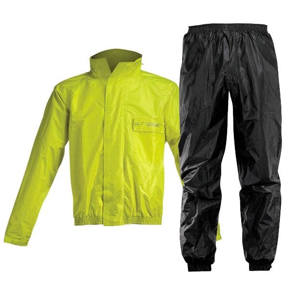 ACERBIS Regenjacke und Hose Logo Regenanzug schwarz/gelb