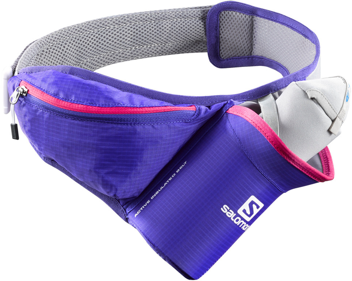 SALOMON cintura con borraccia Active Insulated Belt viola