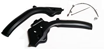 Protections de cadre en plastique HUSQVARNA gauche/droite Enduro '17-'19 noir