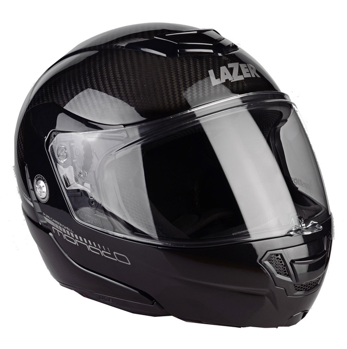 Casque LAZER MONACO Evo Pure Carbon carbone noir