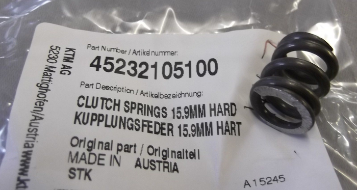 HUSQVARNA clutch spring 15.9 Hard TC 50 '17-'20