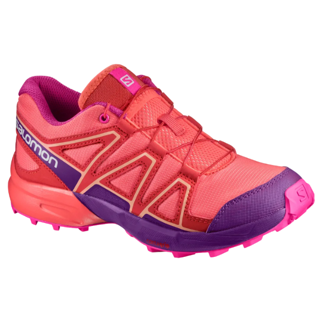Buty SALOMON Speedcross J pomarańczowo-fioletowe