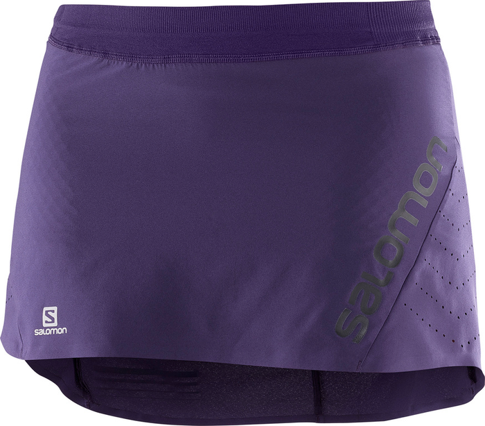 SALOMON skirt Lightning Pro Skort W purple