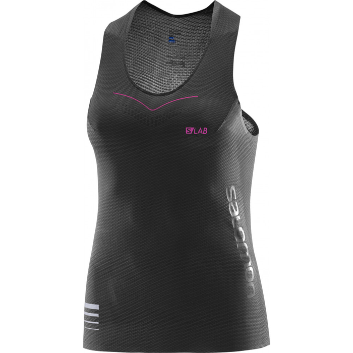 SALOMON ärmelloses Shirt S-Lab Sense Tank W schwarz/pink