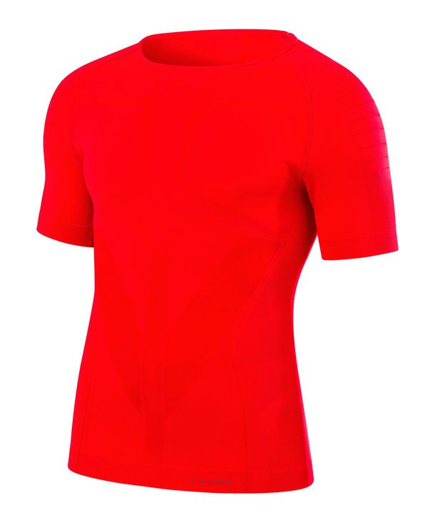 FALKE maillot thermique manches courtes Chaud rouge