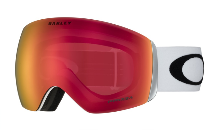 OAKLEY goggles Flight Deck L white w/prizm torch