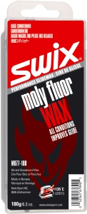 SWIX wax Moly Fluor Black 180g