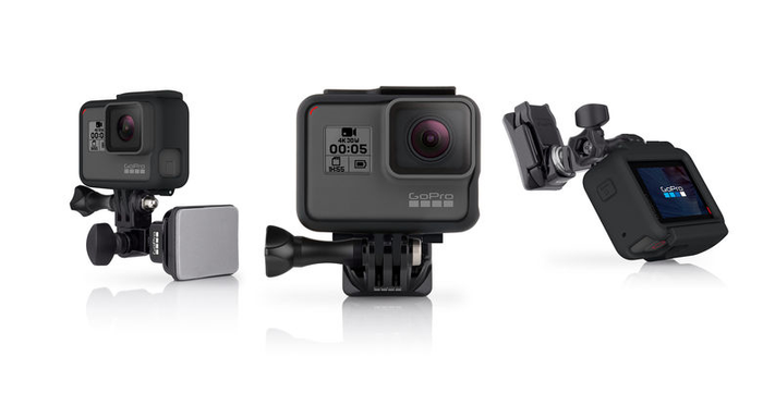 GoPro Helm Vorder-/Seitenhalterung