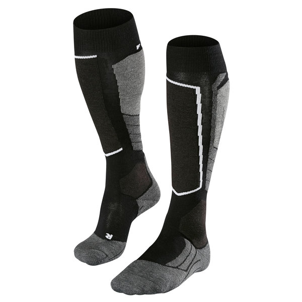 Chaussettes FALKE SK2 Wool noir/gris