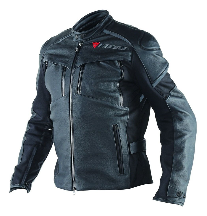 DAINESE jakke Cruiser Læder sort