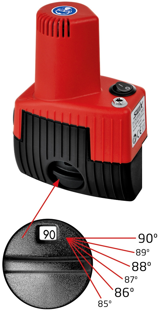 Aiguiseur de couteau SWIX Evo Pro Edge Tuner 220V rouge