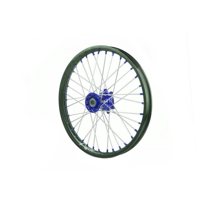 KITE pneumatico anteriore 21"x1.60 Mozzo blu/canale nero