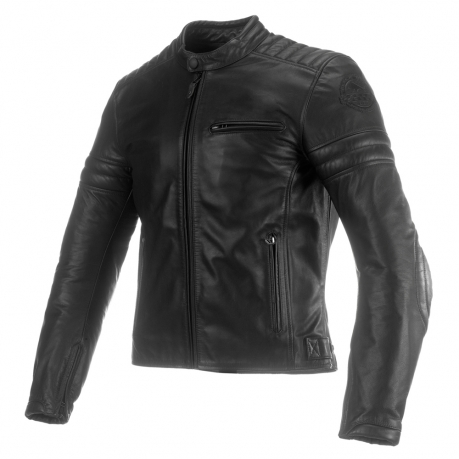 Giacca in pelle CLOVER Bullet Pro nera