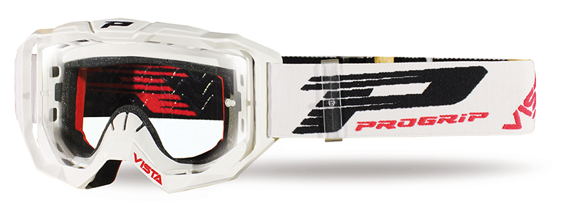 progrip-brilles-3303-vista-white-w-clear-3310-w-xlens