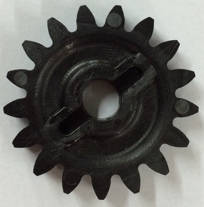 HUSQVARNA gear for oil pump T17 450/501 '14-'16