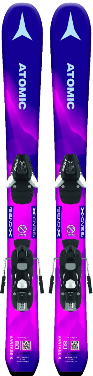 ATOMIC ski set Vantage Girl X 70-90