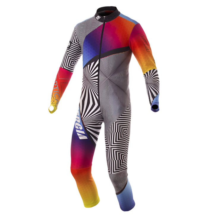 Combinaison ENERGY SUPPLY JR Optical arc-en-ciel