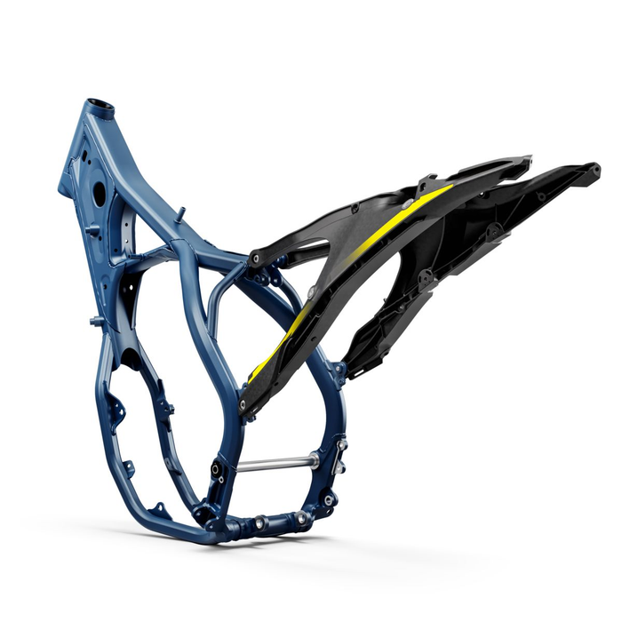 HUSQVARNA plastikinis kairės pusės pusė rėmo elementas MX '19-'20 su lipduku