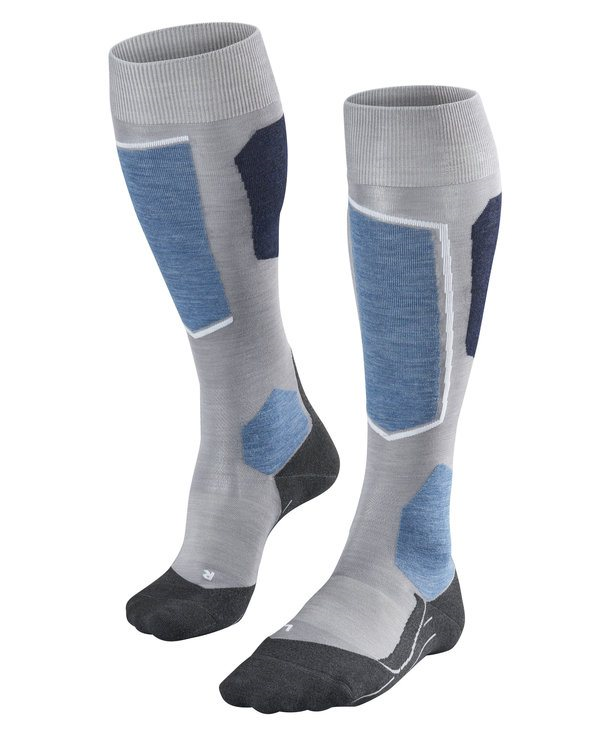 Chaussettes FALKE SK6 gris/bleu clair