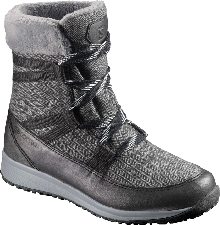Chaussures SALOMON Heika CS WP W gris