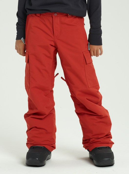 BURTON kelnės Boys Exile Cargo raudonos