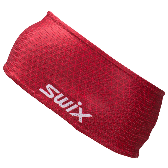 SWIX headband Racewarm red