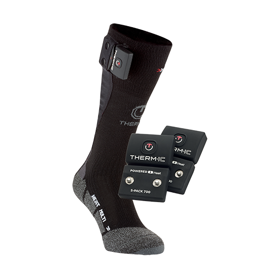 THERMIC socks Powersock Heat Set black
