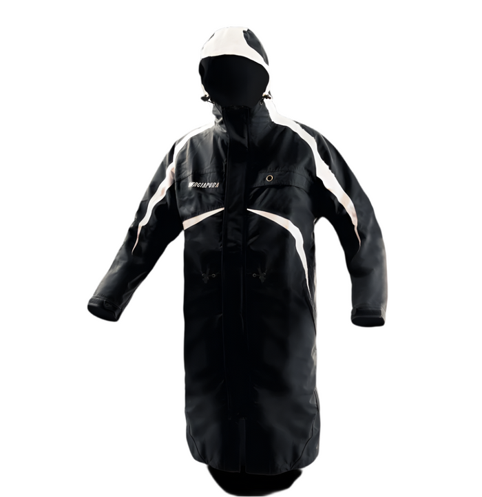Veste de pluie ENERGIAPURA Rain noir/blanc