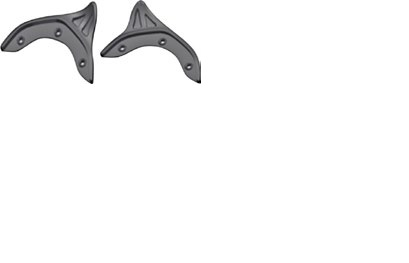 ATOMIC skitipper FIS S9 M/W asymmetrisk sort 1 par