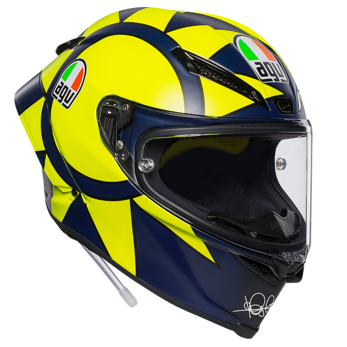 AGV helmet Pista GP R Soleluna '18 blue/yellow