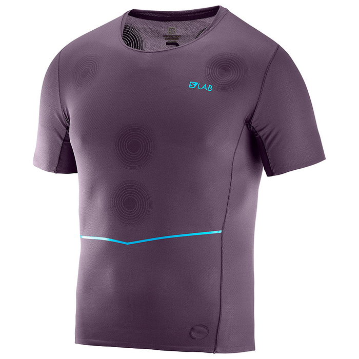SALOMON Shirt SS S-Lab NSO Tee Violett