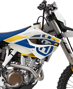 Zestaw plastików HUSQVARNA boczne osłony reflektora TC/FC/TE/FE 125/501 '14