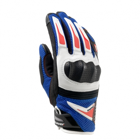 CLOVER handschoenen Raptor Plus blauw/wit