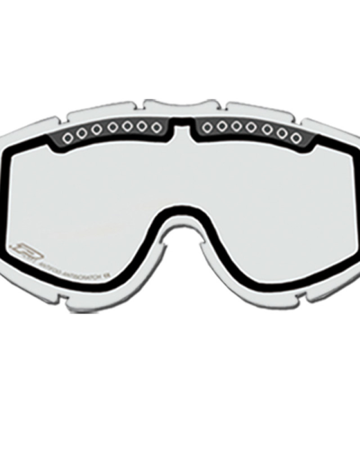 Okulary PROGRIP Winter 3261 z podwójną przezroczystą soczewką LS pasują do modeli 3200/3450/3455/3460