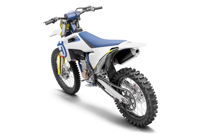 HUSQVARNA Sæde MX 125-450 '19-'20 Blå/Sort