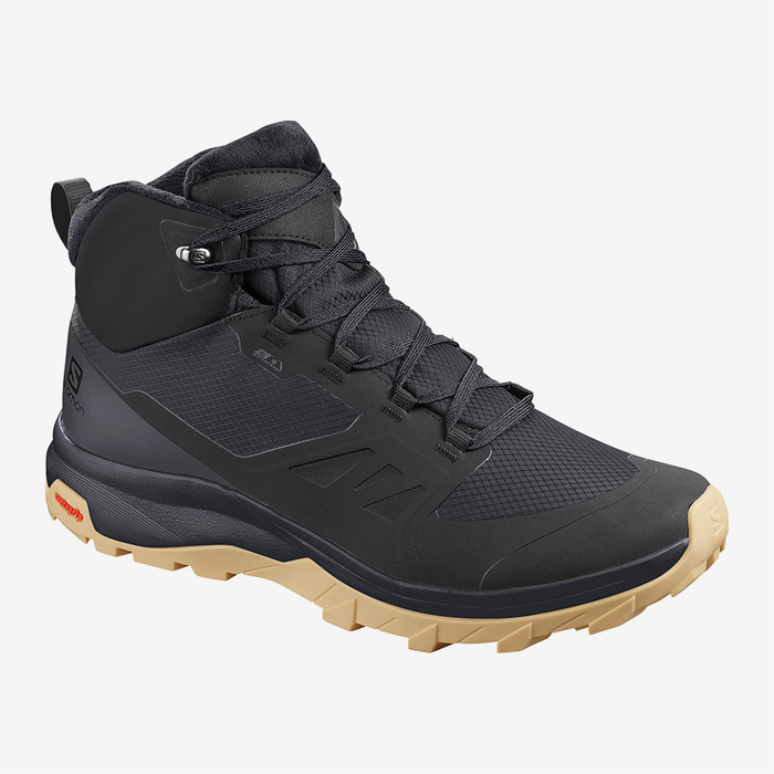 Chaussures SALOMON Outsnap CS WP noir