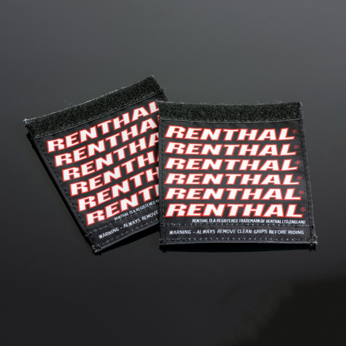 RENTHAL handvatten Clean Grip zwart/rood
