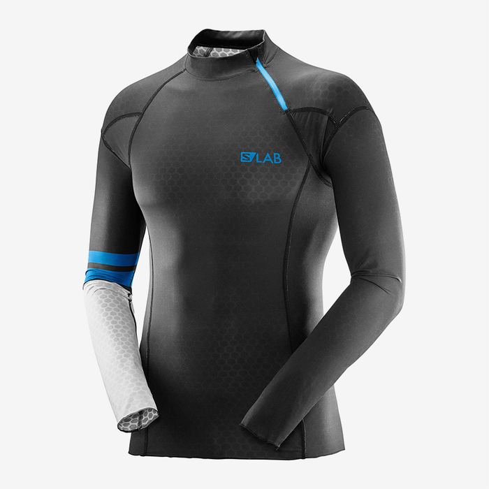 Koszulka do narciarstwa biegowego SALOMON S/Lab Ceramic Jersy czarna