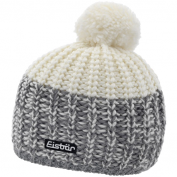 EISBAR Snowball White/Grey Hat