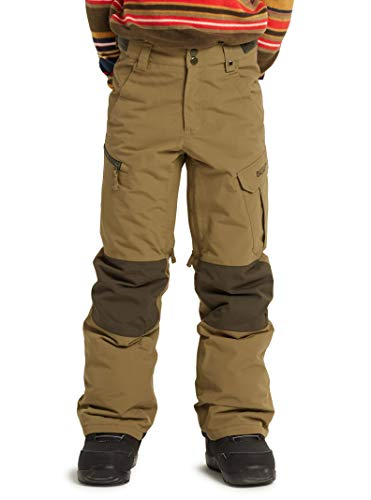 burton-bikses-boys-exile-cargo-green-brown