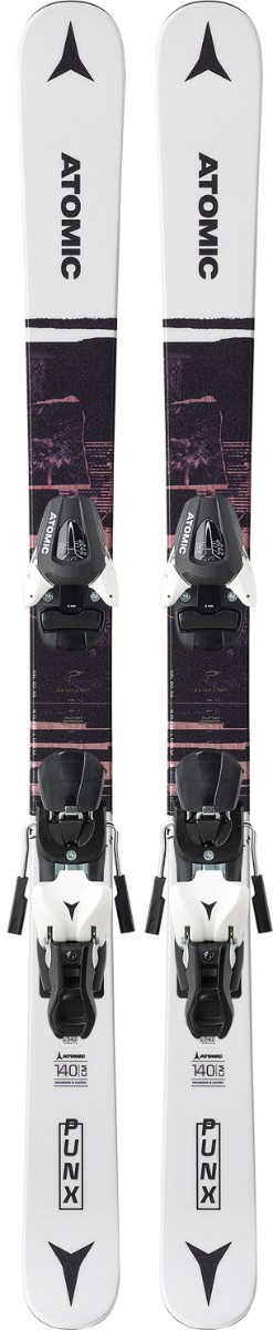 ATOMIC Punx JR w/N L7 alpine ski med bindinger