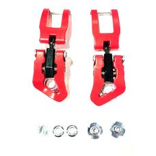 Boucles ATOMIC pour chaussures Redster Toe LH/RH rouges